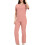 Σετ Scrubs for Women2Piece για γυναίκες, μονόχρωμο τοπ με κοντό μανίκι και V λαιμόκοψη, 4