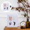 Cadre photo de bureau blanc multi-photos pour bébés 2