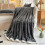 Doppelseitige Flanelldecke mit Tiermuster 4