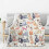Flannel tæppe med katteprint, 200x150 cm 3
