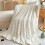 Fleece Throw Blanket Dark Grey Khaki 51x59 Inch 6