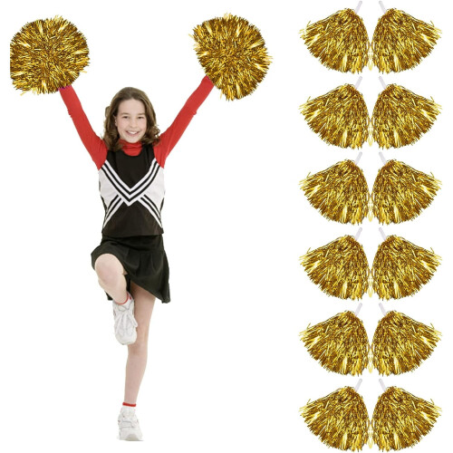 Pompons de pom-pom girl (12 pièces)