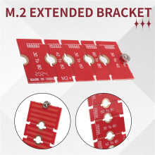M.2 NGFF NVME SSD Extension Bracket Transfer 2230 2242 2260 2280 Length Extend Adapter Bracket Card Plate Change Long
