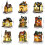 Christmas Village Set with LED Lights 12 Pieces 3