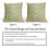 Conjunto de 2 capas de almofada vintage com estampa floral, 45x45cm (18x18 polegadas), em linho. 6
