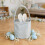 Gorro de orejas de conejo de Pascua para niños 5