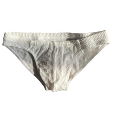 Cuecas masculinas de cintura baixa, elásticas, respiráveis, com aro liso e que não amassam, para uso diário.