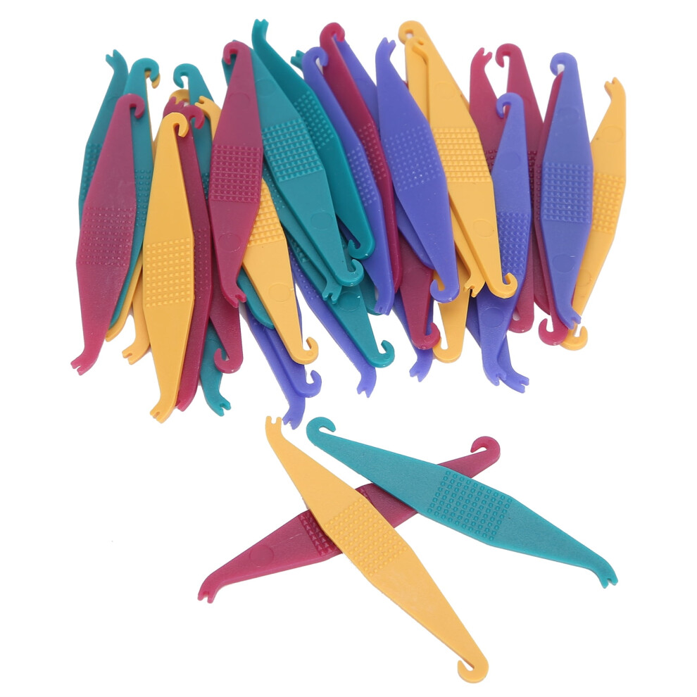 Elastic Rubber Band Placers,Rubber Bands Placers For Braces,40Pcs Rubber Bands Placers Teeth Plastic Elastic Rubber Band Placers 9149926138891