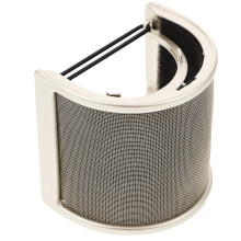 FRCOLOR Microphone Pop Filter Flexible Wind Screen Blowout