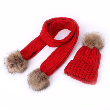 Conjunto infantil a juego para niñas y niños pequeños: bufanda infinita, gorro, gorro, cola de gorro y turbante.