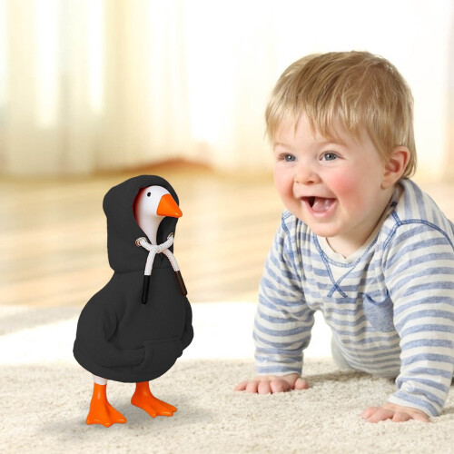 Moletom com capuz Desktop Goose, chaveiro magnético e mini varanda. 2