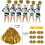 Pompons de pom-pom girl (12 pièces) 2
