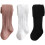 Collant a trecce per bambina, leggings spessi e resistenti con piedini 1