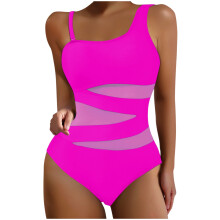 Kukoosong damesbikini set met hoge taille, spaghettibandjes en ondersteunende bralette - effen kleur, conservatief en modieus badpak