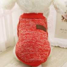 Pull classique en maille pour chien, manteau polaire pour chiens de petite et moyenne taille, vêtements chauds et doux pour chiots et chiens mâles.