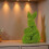 Easter Bunny Decorative Statue Set Moss Green 21x18x9cm 6
