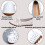 Γυναικεία αναπνεύσιμα δερμάτινα slip-on loafers, άνετα, ελαφριά, αντιολισθητικά φλατ 4
