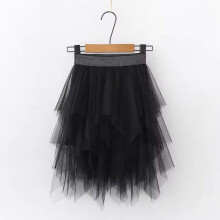 Tule rokjes voor meisjes, mesh rokjes, lange tutu rokjes, onregelmatige gaasjurkjes, regenboog rokjes voor peutermeisjes