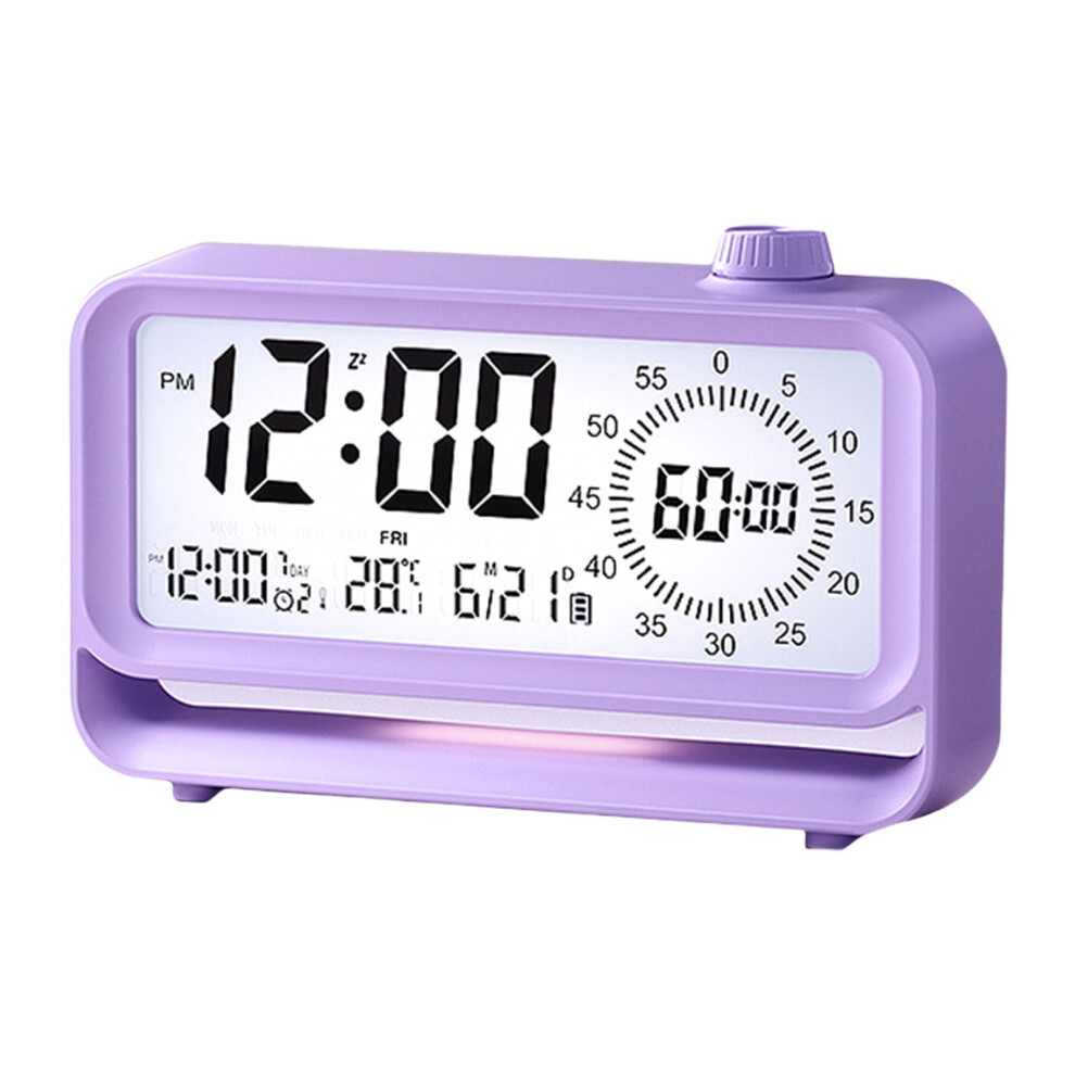 Lcd Display Children Alarm Clock With 60 Minutes Visual Timers Rechargeable Night Encourages Health Sleep Habits Light