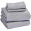 Ensemble de draps en jersey de coton Queen 3 pièces 2