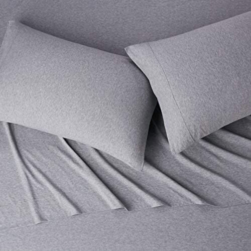 Ensemble de draps en jersey de coton Queen 3 pièces 2
