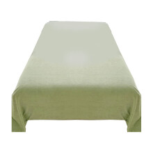 Drap plat premium pour lit simple - Velours flanelle doux, confortable, chaud, antistatique et anti-boulochage - Disponible en plusieurs couleurs
