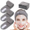 Στήριγμα προσώπου Spa Head Wrap Headband4Counts Stretch Towel για μπάνιο, μακιγιάζ και αθλητισμό 1
