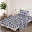 Σετ σεντόνια Flannel Twin XL – Μαλακό διπλά βουρτσισμένο βαμβάκι, με βαθιές τσέπες (έως 2