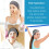 Στήριγμα προσώπου Spa Head Wrap Headband4Counts Stretch Towel για μπάνιο, μακιγιάζ και αθλητισμό 7