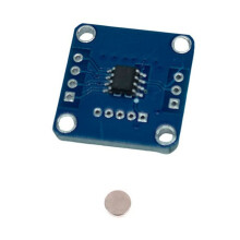 Encodeur Magnétique MT6701 Module de Capteur de Mesure D'Angle D'Induction Magnétique 14 Bits Haute Précision Peut Remplacer AS5600