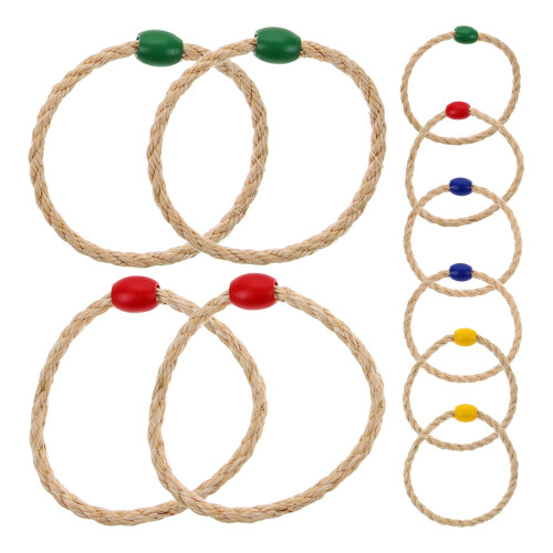 GOOHOCHY10PCS Ανταλλακτικά δαχτυλίδια για ρίψη δαχτυλιδιών, παιχνίδι με σπάγκο και 2