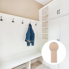 8Pcs Set Wooden Pegs for Wardrobe Organization Wood Pegs for Hanging