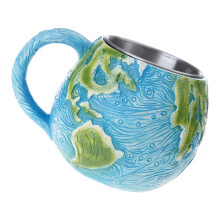 Kaffeetassen Planet Collection Keramik Kaffeetasse-Erde