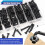 80PCS304SS βίδες με επίπεδη κεφαλή εξαγωνικής υποδοχής, 7 μεγέθη (1/4-20 & 5/16-18), πλήρες 4