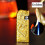 Windproof metal lighter double flame refillable 4