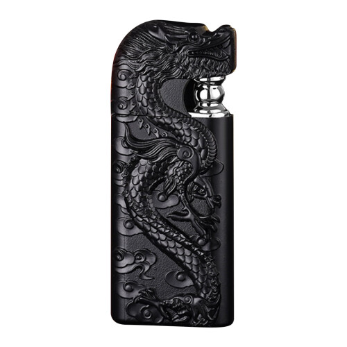 Windproof metal lighter double flame refillable 1