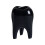 Ceramic Tooth Shape Planter Holder Storage Bucket-Black 1