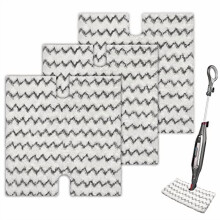 Lingettes de rechange pour balai vapeur Shark Lift-Away Pro et Genius Pocket Steam Mop (S3973, S5001, S6001W, etc.), lavables et réutilisables, lot