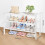 Bamboo 3-Tier Shoe Rack 26.8 in Wide 2