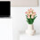 Buquê com 10 tulipas artificiais azuis de 33 cm (13 polegadas) em PU 3