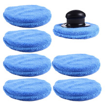 Car Wax Applicator Pads with Handle 8pcs