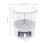 360 Rotating Grain Dispenser – 6-Compartment, 24lbs Capacity, Transparent PET, Easy Access, Space-Saving Kitchen Organizer 4