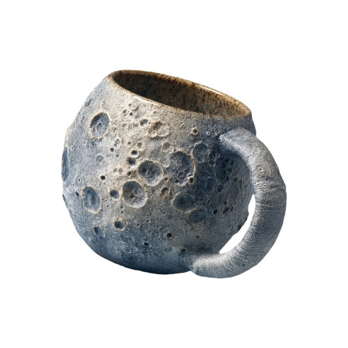 Kaffeetassen Planet Collection Keramik Kaffeetasse-Mond Mond