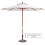 Base per ombrellone da esterno, 10,4 kg, base rotonda da 45 cm, nera 4