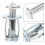 OUNONA 25 Sets Thread Expansion Nut Threaded Insert Internal Bolts Silver 3