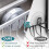 Soporte de aluminio para esponjas con ventosa resistente – Plateado 4