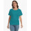 Γυναικεία Casual T-shirts Dolman με κοντομάνικα πουκάμισα, τοπ με βολάν και φαρδιά 1