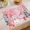 Sets de table de Noël réversibles en lin 30 x 45 cm 4