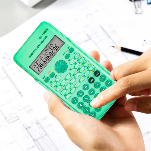 Professional Scientific Calculator - 240 Function 2-Line Display Desktop Math Device for Engineering and Office Tasks 2