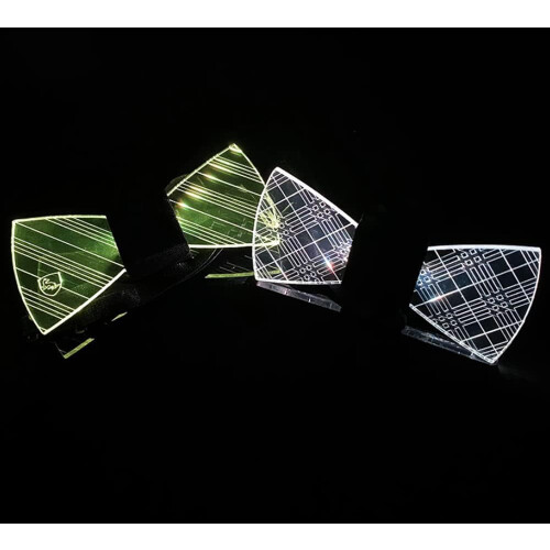 LED motýlek, 7 barev světla, nastavitelný 1